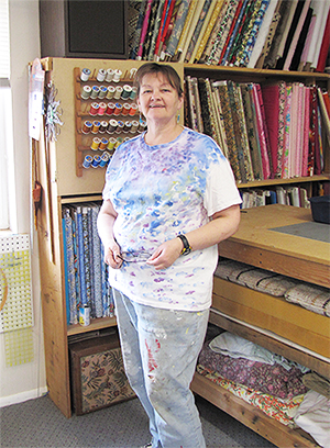 In my sewing room